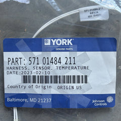YORK York 571-01484-211 Temperature Sensor