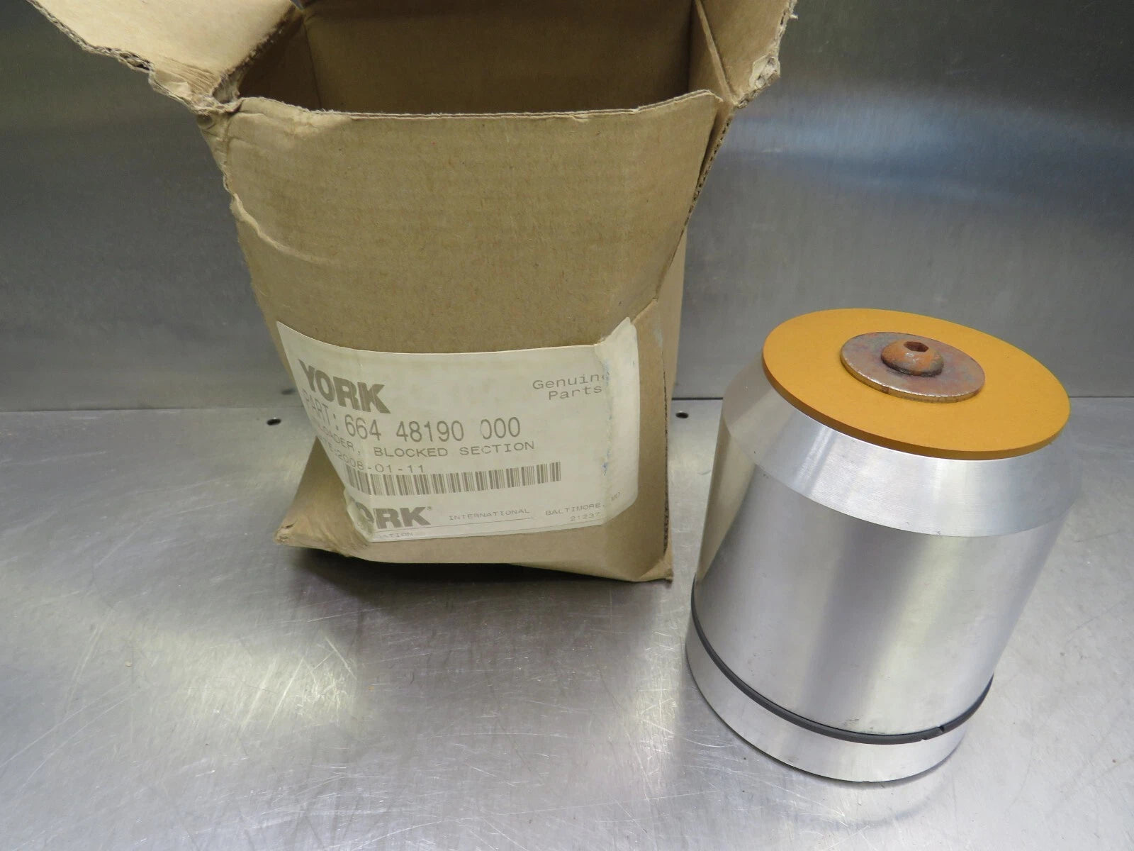 YORK YORK 664-48190-000 Unloader Piston Blocked Section
