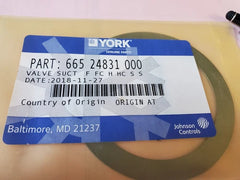 YORK YORK 665-24831-000 Valve Suction