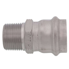 VIEGA Viega 80035 1 Press x 3/4 Male ProPress 316 Stainless Steel Adapter