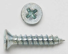 PECO FASTENERS Peco Fasteners, Inc. 14X112FHPTSZJ 14 X 1-1/2 Flat Head Phillip Tap Screw Zinc 100