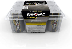 RAYOVAC Rayovac ALD-12PPJ UltraPro D Alkaline Battery 12-Pack