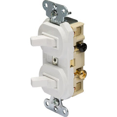 LEGRAND Pass & Seymour 696-W Combination Switch 15A 120/277 VAC