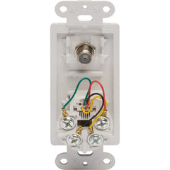 LEGRAND Pass & Seymour 26TELTVWCC10 Communication Device, White