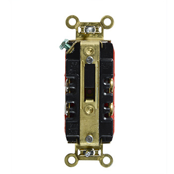 LEGRAND Pass & Seymour PS8300-HRED Heavy Duty Hospital-Grade Duplex Receptacle, Back and Side Wire, 20A, 125 VAC, Red