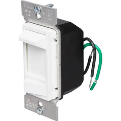 LEGRAND Pass & Seymour 90680W Wide Slide Series Dimmer with Preset Switch, 600W