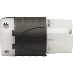 LEGRAND Pass & Seymour L830C 30A Turnlok NEMA Connector 3-Wire 480V Black/White