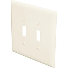 LEGRAND Pass & Seymour SPO2I Jumbo Thermoset Wall Plate, 2-Gang, Ivory