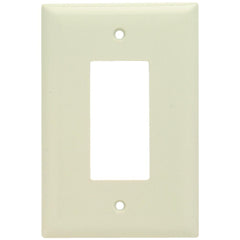 LEGRAND Pass & Seymour SPO26-LA Decorater Jumbo Standard Wallplate, 1 Gang, Light Almond
