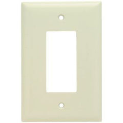 LEGRAND Pass & Seymour SPO26-LA Decorater Jumbo Standard Wallplate, 1 Gang, Light Almond