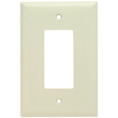 LEGRAND Pass & Seymour SPO26-LA Decorater Jumbo Standard Wallplate, 1 Gang, Light Almond