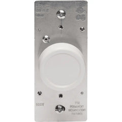 LEGRAND Pass & Seymour R600PW Dimmer 120VAC 1WHT 600W INCAND RTRY