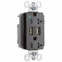LEGRAND Pass & Seymour TR8300HUSB DUP REC 20A TR HG W/