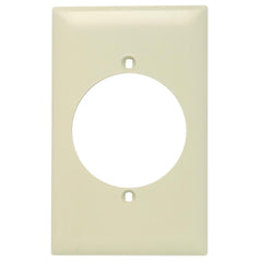 LEGRAND Pass & Seymour TP724-I Standard Wall Plate, 5 Inch Height x 2-3/4 Inch Width, Ivory