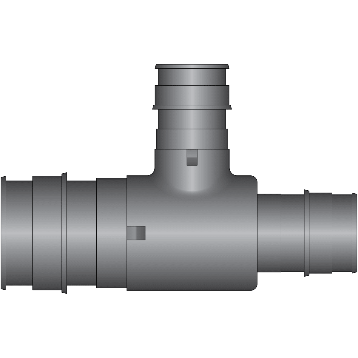HEATLINK HeatLink EX16643 2 x 1-1/2 x 1-1/4 PEX F1960 HPP Tee
