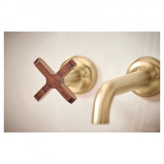 DELTA FAUCET Delta Faucet HX5875-GLWD Brizo Odin Wall Mount Lavatory Cross Handles