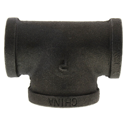 EVERFLOW EverFlow BMBT1000 | 1 X 1 X 1-1/4 Black Bull Head Tee | BLT100-100-125