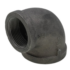 EVERFLOW EverFlow BMRL1123 1-1/2 x 1-1/4 Black Reducing Elbow