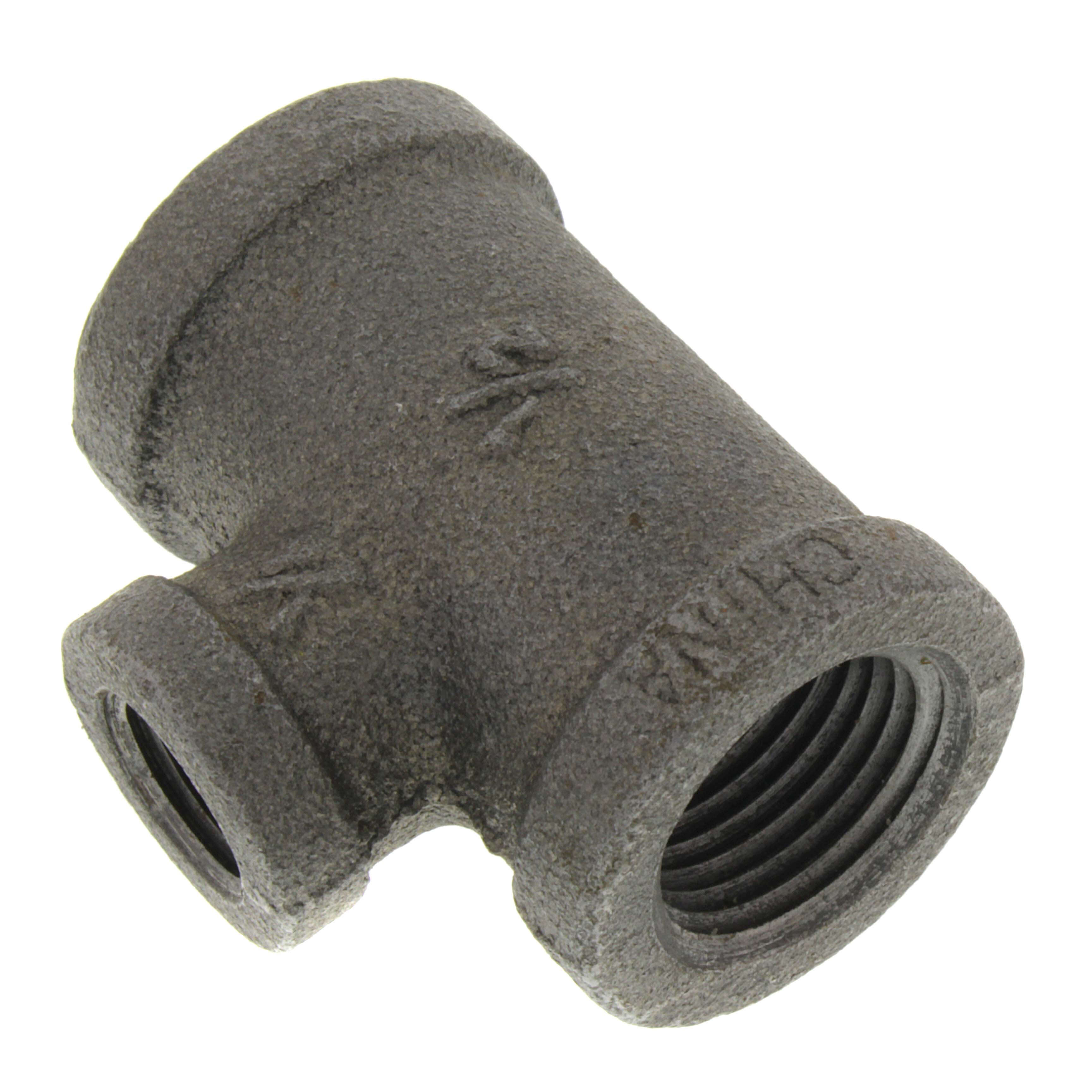 EVERFLOW EverFlow BMRT0121 1/2 x 1/4 Black Reducing Tee