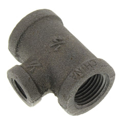 EVERFLOW EverFlow BMRT0121 1/2 x 1/4 Black Reducing Tee