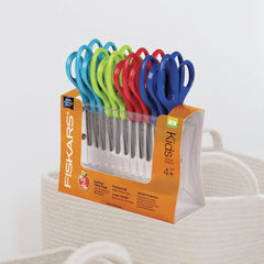 FISKARS Fiskars FSK1067002 5 inches Pointed-tip Kids Scissors 5 in Blade Length (12/Pack)