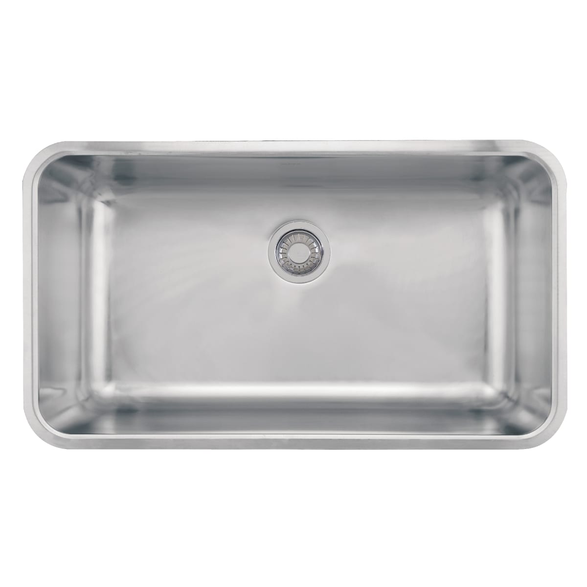 FRANKE Franke GDX11031 Grande 32-3/4 x 18-3/4 No Hole Stainless Steel Single Bowl Undermount Kitchen Sink