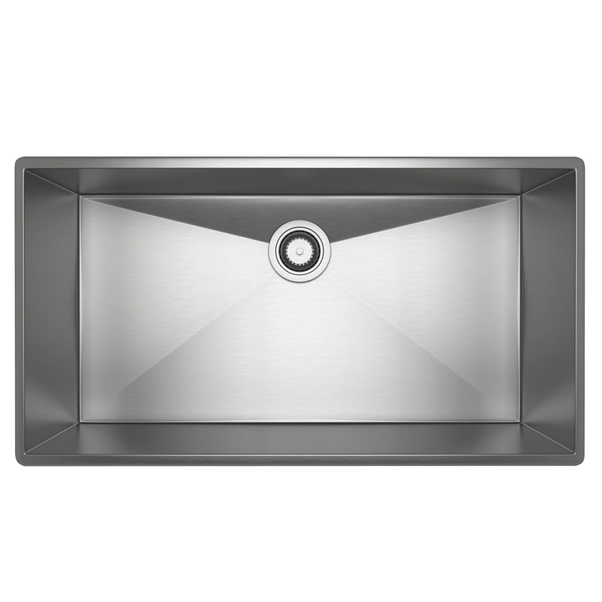 ROHL ROHL RSS3318SB Lombardia 34-1/2 x 19-1/2 in. No Hole Stainless Steel Single Bowl Dual Mount Kitchen Sink