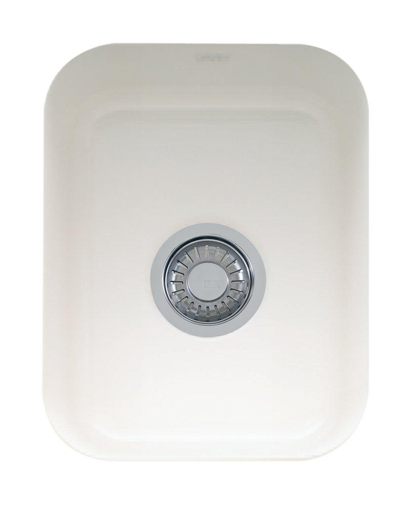 FRANKE Franke CCK110-13WH Cisterna 14-3/8 x 17-1/8 in. White Undermount Fireclay Bar Sink