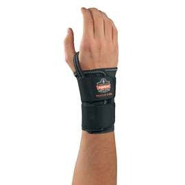 ERGODYNE Ergodyne 70036 Elastic Wrist Support Large Black