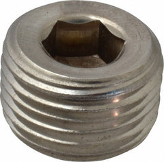 MERIT BRASS Merit Brass 618B-08 Hex Countersunk Plug 1/2 in 316 Ss