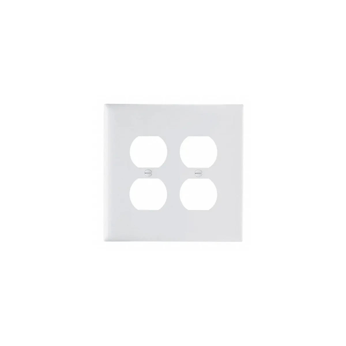LEGRAND Legrand TPJ82-W Junior Jumbo Receptacle Wallplate 2-Gang 4.9 in