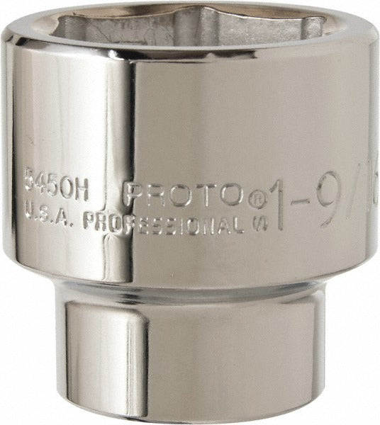PROTO Proto J5450H 1-9/16 Inch 6-point Hand Socket 1/2 Drive