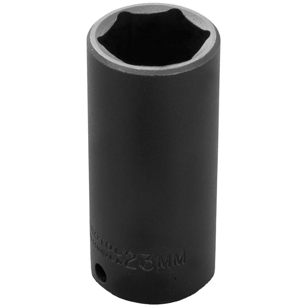 PROTO Proto J7023M Impact Socket 3/8 in Drive 23mm 6-point