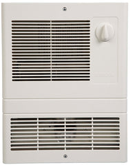 NUTONE NuTone 9815WH Model 9815WH High-Capacity Fan Forced Wall Heater w/ White Grille (1500W, 120/240V)