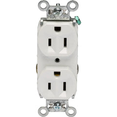 LEGRAND Pass & Seymour 5262W Duplex Hard Use Spec-Grade Receptacle 15A 125VAC