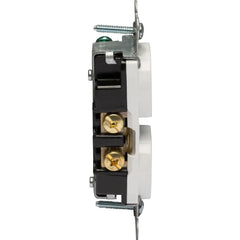 LEGRAND Pass & Seymour 5262W Duplex Hard Use Spec-Grade Receptacle 15A 125VAC