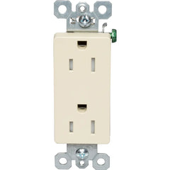 LEGRAND Pass & Seymour 885TRSI Radiant Self-Grounding Tamper-Resistant Outlet, Ivory