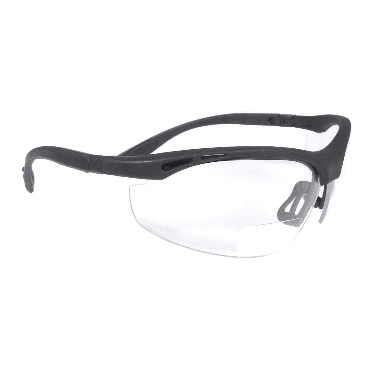 RADIANS Radians CH1-125 Cheaters Bi-Focal Safety Eyewear +2.5 Diopter