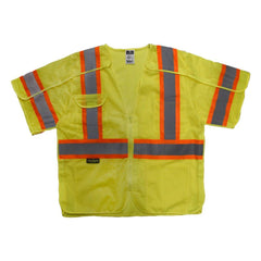 RADIANS Radians SV24-3GM-M/L M and L Size Breakaway Surveyor Vest in Hi-Viz Green