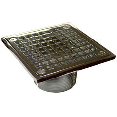 JONES STEPHENS Jones Stephens D60942 4 Inch Square Strainer and Spud Power Replacement MPN