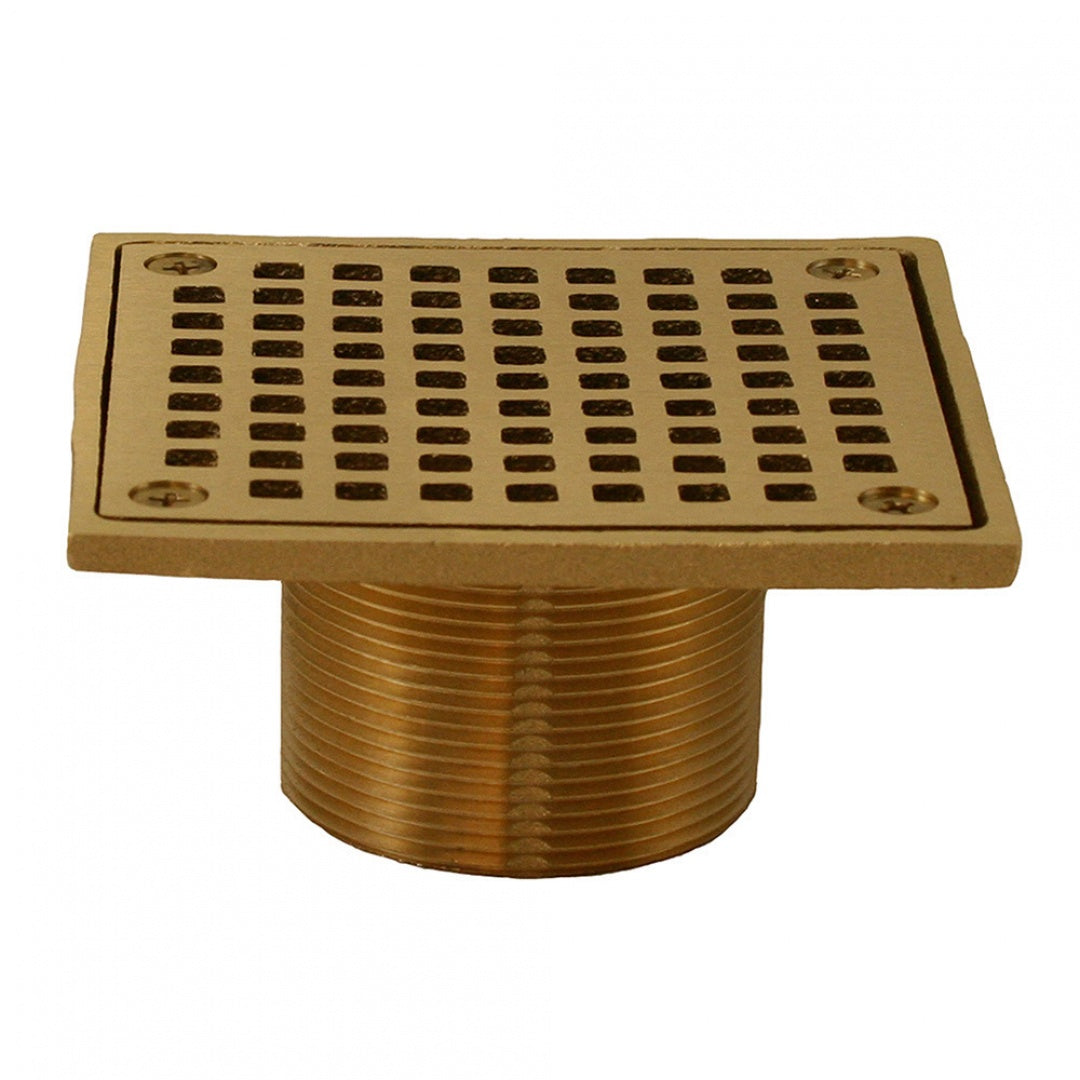 JONES STEPHENS Jones Stephens D6094PB 4 PB W/Lacquer Coating Square Spud & Strainer