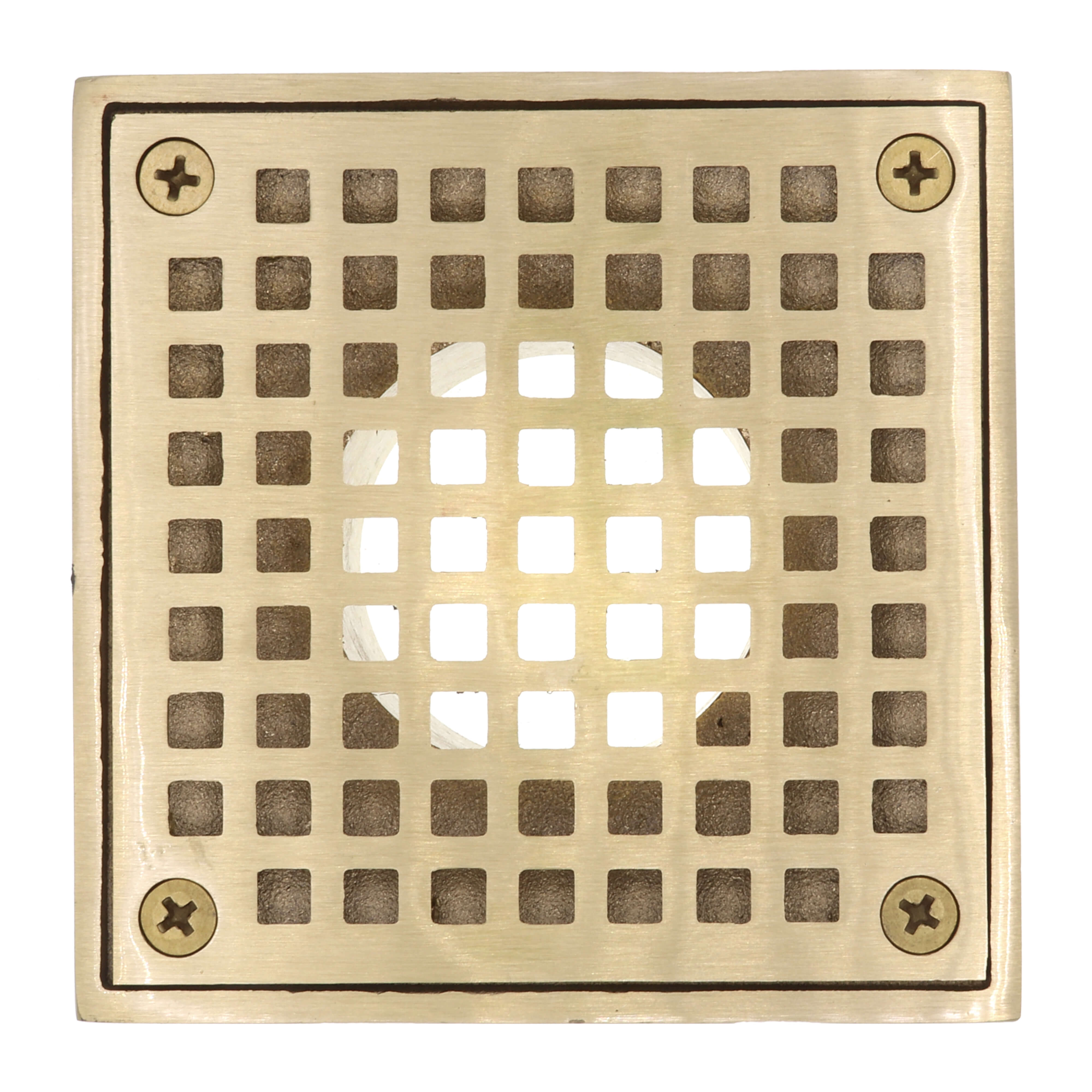 JONES STEPHENS Jones Stephens D6094PB 4 PB W/Lacquer Coating Square Spud & Strainer