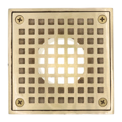 JONES STEPHENS Jones Stephens D6094PB 4 PB W/Lacquer Coating Square Spud & Strainer