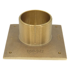 JONES STEPHENS Jones Stephens D6094PB 4 PB W/Lacquer Coating Square Spud & Strainer
