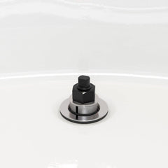 JONES STEPHENS Jones Stephens B51034 Chrome Plated One-Hole Friction Lift Tub Drain Trim Kit, Includes Two-Hole Conversion Bar