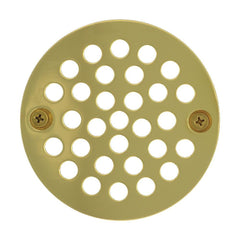 JONES STEPHENS Jones Stephens C60810 PB Stamped Coverall Strainer 4-1/4 Polished Brass