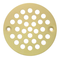 JONES STEPHENS Jones Stephens C60810 PB Stamped Coverall Strainer 4-1/4 Polished Brass