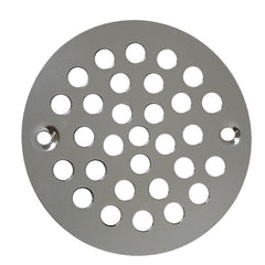 JONES STEPHENS Jones Stephens C6089PN Round Stamped Strainer in Polished Nickel