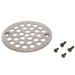 JONES STEPHENS Jones Stephens C6089PN Round Stamped Strainer in Polished Nickel