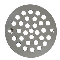 JONES STEPHENS Jones Stephens C6089PN Round Stamped Strainer in Polished Nickel